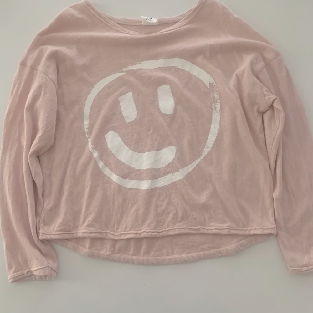 Little girls 5T cropped Tee